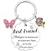 Coolvy Best Friend Birthday Gifts Best Friends Keychain Friendship Gifts for Women Bestfriend Christmas Valentine's Graduation Thank You Gift for Friends Bff Soul Sister (Best Friend)