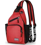 Geestock Crossbody Sling Bag Backpack for Men & Women, Convertible Shoulder Bag Waterproof Chest ...