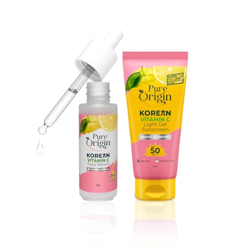 Pure Origin Korean Vitamin C Glow & Protect Kit | 20x Korean Vita...