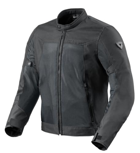 Rev'It! Men's Eclipse 2 Metropolitan Motorcycle Jacket (Grey - Medium)