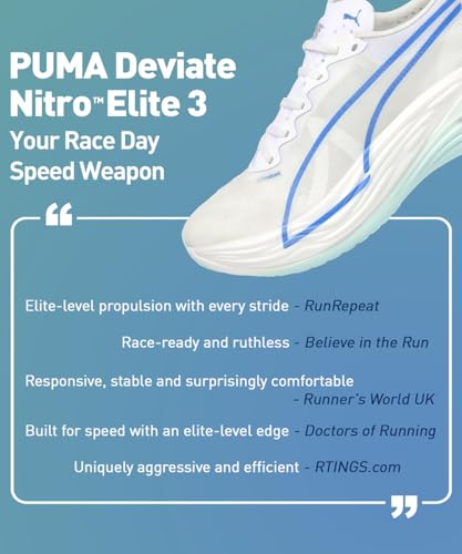 Image of Puma Mens Deviate Nitro Elite 3 Running Shoe