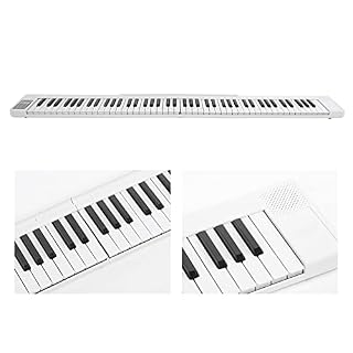 Accueil Piano Pliable Numérique, Piano Électrique Pliant à 88 Touches Réglable pour Cadeau de Vacances - Les Beatles, Paul McCartney, John Lennon, RIngo Starr, George Harrison Accueil Piano Pliable Numérique, Piano Électrique Pliant à 88 Touches Réglable pour Cadeau de Vacances – Image 2