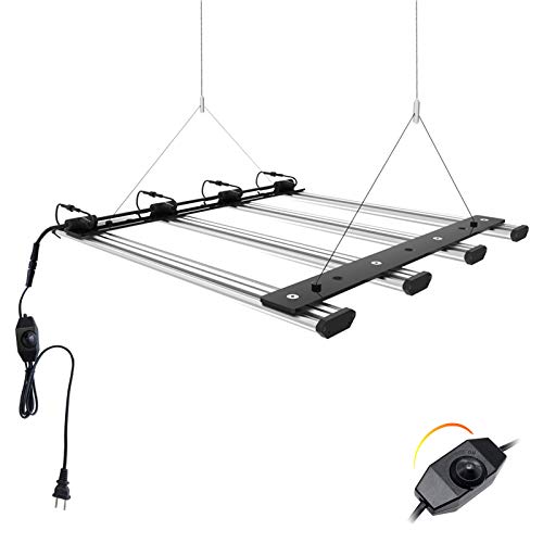 Lominie LED Grow Light Bar Indoor Plant, Dimmable Plant Growing Lamp Full Spectrum Sunlike White 24 Inches Light 2ft for Plant Growth Veg Flower Hydroponic, Greenhouse, Grow Tent(L200)