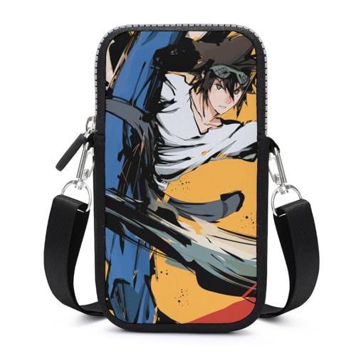 Sac bandoulière portable fini les clés qui rayent l'écran avec la pochette anime