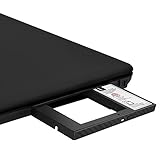 SilverStone Technology 9.5mm Laptop Optical Disc Port ODD to 2.5' SATA SSD Adapter with included external housing TS14B
