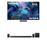 Samsung Neo QLED 8K TV QN990F 65 Zoll (163 cm) Mini LED AI Fernseher mit Glare Free HW-Q995GF Q-Serie 11.1.4-Kanal-Soundbar mit kabellosem 8'-Dual-Subwoofer & 4.0.2-Kanal-Rücklautsprecher