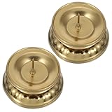 Base sécurisée : conçue avec une base large, elle offre un support stable pour les bougies, empêchant tout basculement ou oscillation, bougeoir pour bougie, centres de table pour bougies de mariage