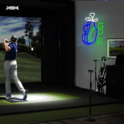 Image of Golf neon sign Par Tee Golf Neon Sign for wall decor Golf Club Bedroom Man Cave Decor