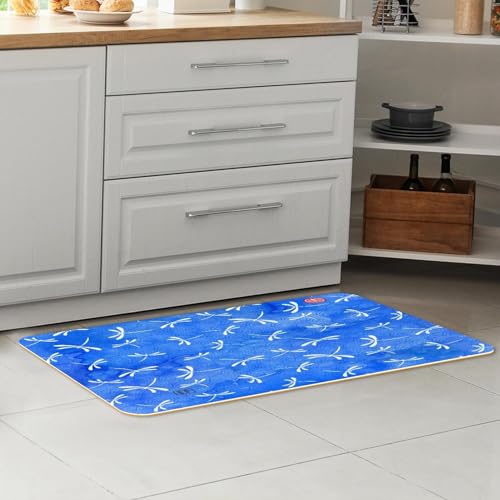 Tapete de cocina lavable VAPOKF antideslizante para cuarto de lavado 7