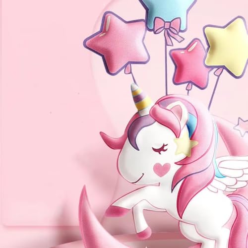 Image of Storio 3D Unicorn Cover Large Capacity Pencil Case Compass with Compartments, School Supply Organizer for Students, Stationery Box, Cosmetic Zip Pouch Bag, Multicolor