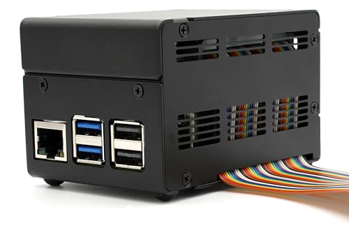 Boîtier Raspberry Pi 5 pour intégrer les modules audio IQaudio DAC