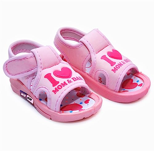 HOOH Kids Chu-Chu Sound Musical First Walking Sandals and shoes for Baby Boys and Baby Girls Of Age 0 Months to 3 Years