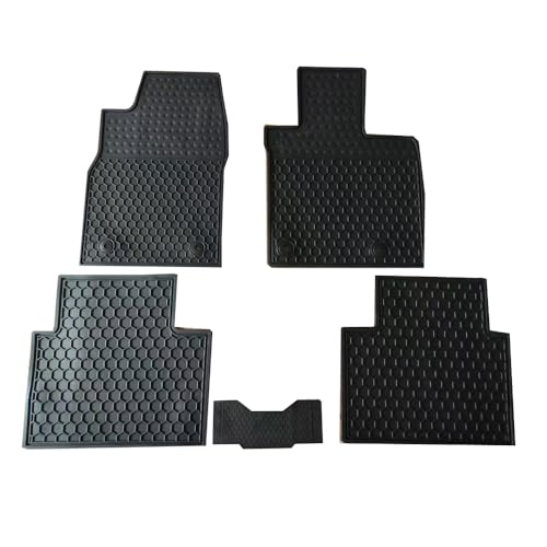 Lwope マツダ DM系 CX-30 DMEP/DM8P/DMFP フロアマット マツダ3 BP系 BP5P/BPFP/BP8P カーマット 2019年10月～現行 1列目用&2列目用 柔らかい ラテックス素材 高い耐寒性 滑り止め 汚れ防止 防水 防塵 車種専用設計 取付簡単 保護パーツ カー用品 5枚セット