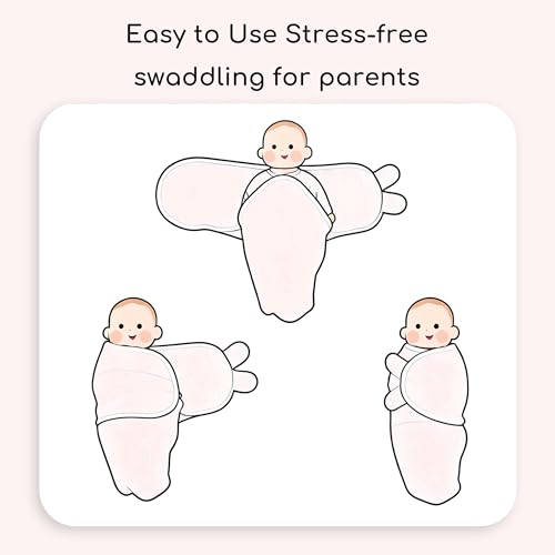 Image of Cotton Swaddles for Newborn, Baby Newborn Swaddle 0-3 Month