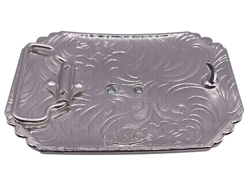 Image of WMG Western Belt Buckles for men women - Texas Map Buckles - Rodeo Cowboy Belt Buckle - Fits Up to 2 Inch Belts