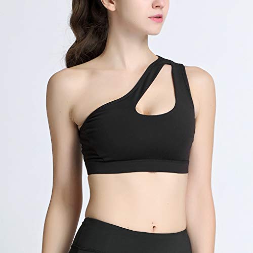 Underwear Mulheres Meninas oco à prova de choque Yoga Bra executando Sports Academia Lingerie S/M/L/
