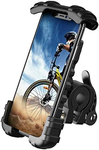 Lamicall Bike Phone Holder Motorcycle Phone Mount - One-Hand Operation