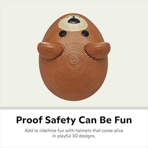 Image of Schwinn Classic Bike Helmet for Kids, 3D Character Design, 44-50 cm Helmet for Kids Ages 1-3, Lightweight, Adjustable Dial, Lower Molded Shell, Infant and Toddler Bike Helmet