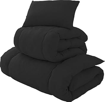 Amazon 届いたらすぐ眠れる ほこりの出にくい布団4点セット Ever Clean エヴァークリーン シングル ブラック 布団セット オンライン通販