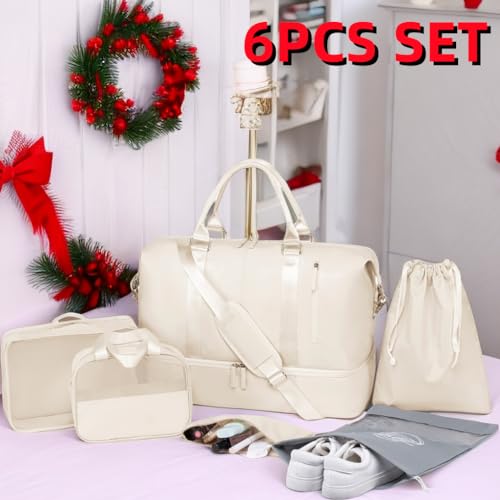 CAMTOP Travel Duffle Bag Women Men Waterproof Shoulder Weekender Overnight Carryon Bag Sports Tote Gym Bag2