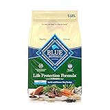 Blue Buffalo Life Protection Formula with LifeSource Bits, Senior 7+ Dry Dog Food, Lamb and Brown Rice Recipe, Natural Food for Dogs, 5 lb. Bag