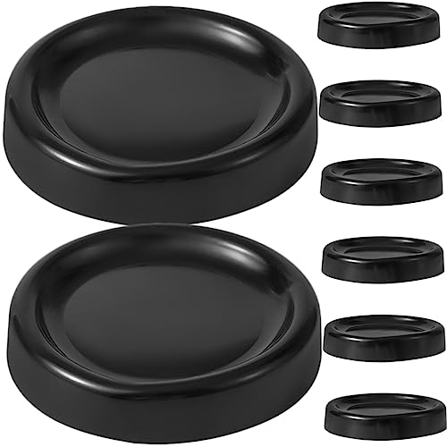 KOMBIUDA Vibration Pads for Washing Machine 8pcs Heavy Duty Floor Protectors Stabilizer Mat Washer Vibration Pads