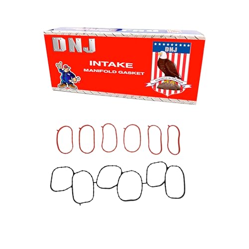 Image of DNJ IG197 Intake Manifold Gasket for 2012-2016 Hyundai Azera, Santa Fe, Santa Fe XL 3.3L DOHC 24V