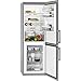 Produktbild AEG RCB53431NX Freistehende Kühl-Gefrierkombination / 1845 mm / Gefrierteil unten / 311 L / TwinTech  länger frisch / NoFrost / Farbe: Edelstahltürfronten, silberne Seitenwände