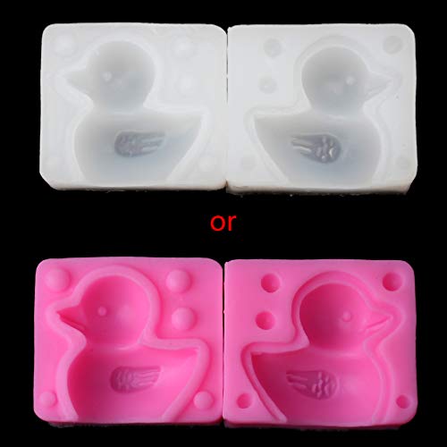 Y-QUARTER Creative Handmade DIY Silicone Molds,3D Big Duck Shape Silicone Mold Cake Fondant Soap Candle Resin Jewelry Mould,Art Crafts, Gifts Making Tool