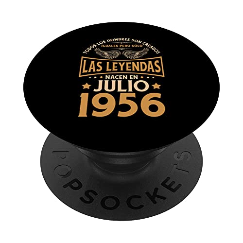 Cumpleaños Hombre Regalos Las Leyendas Julio 1956 PopSockets PopGrip Intercambiable