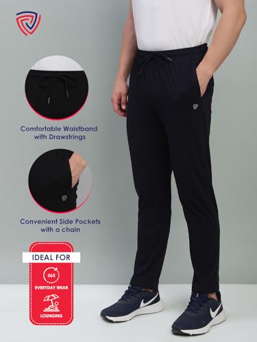 Image of Lux Cozi Solid Regular Fit Cotton Track Pant for Men |Track Pants for Running, Gym, Sports, and Casual Wear