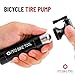 PRO BIKE TOOL CO2 Inflator for Bike Tires with Cartridge Storage Canister - Quick, Easy and Safe for Presta & Schrader, Bicycle Tire Pump for Road & Mountain Bikes (MTB), No CO2 Cartridges Included