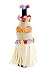 Fun Wine Bottle Cover by Wine Wear [Hula Girl] – Wine bottle dress-up for Hawaiian, beach, luau, retirement, cookout party, gift or decoration