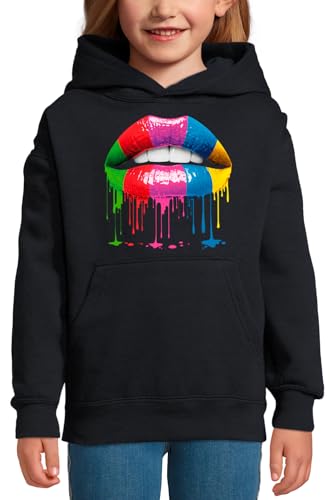 Sweat à capuche bouche fluo pour les journées d'école et sorties de votre enfant