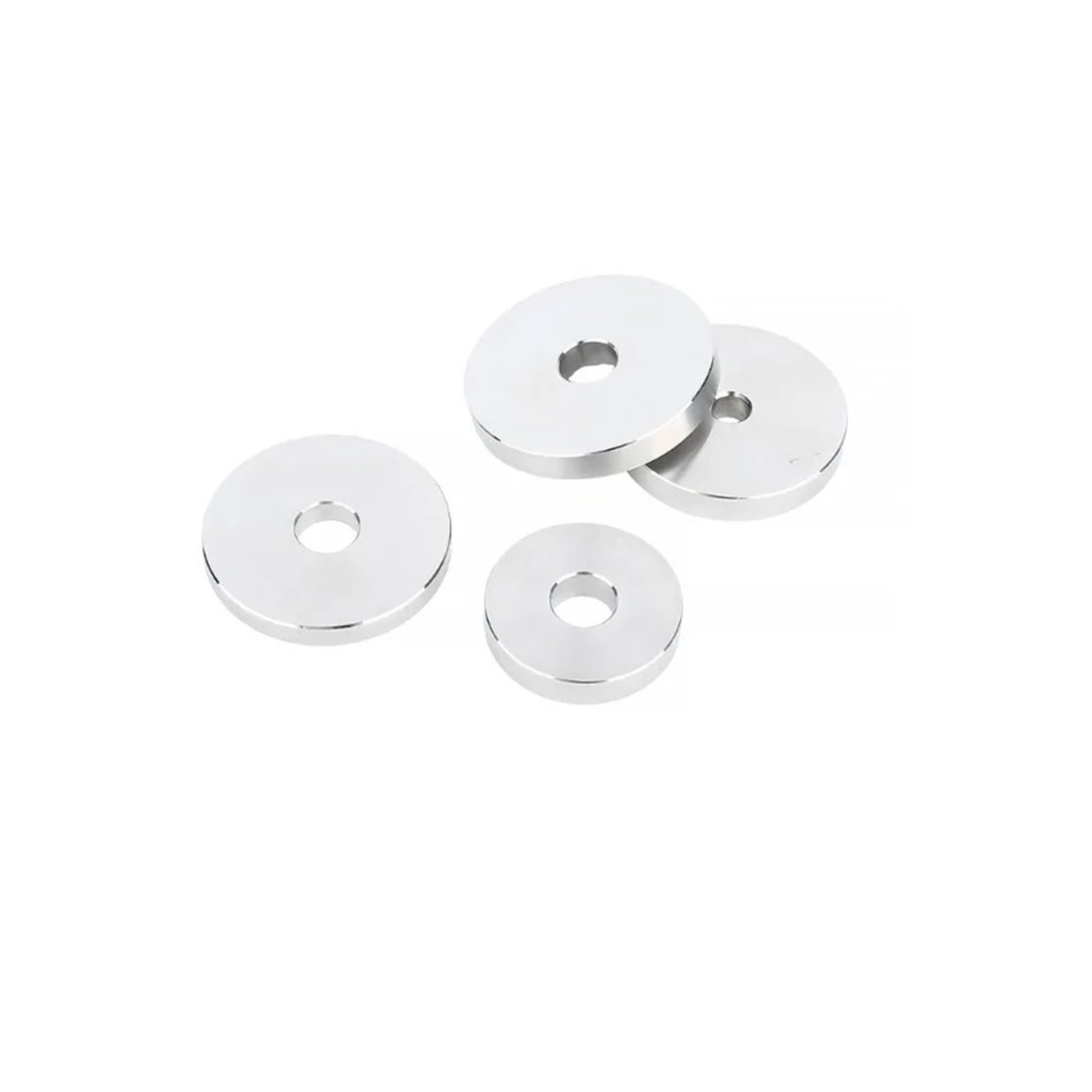 Edelstahl Beilagscheiben Vergrößerte Dichtung, Edelstahl 304, M9, M10, M11, M12, M14, M16, M20, M30, M40, glatte, extra dicke Unterlegscheiben, gedrehte flache Unterlegscheibe(M10x60x6mm(1Pcs))