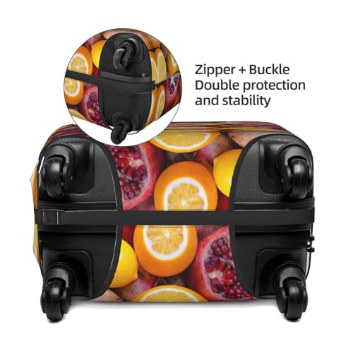 Fruit Picture Print Luggage Suitcase Cover Protector Luggage Washable Covers With Concealed Zipper4