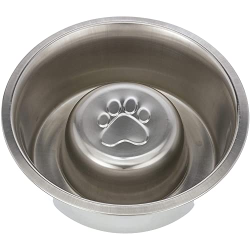 Neater Feeder Express For Medium To Large Dogs With Slow Feed Bowl - Mess Proof Pet Feeder With Stainless Steel Water Bowl & Slow Feed Food Bowl - Drip Proof, Non-Tip, And Non-Slip - Midnight Black #TOP4