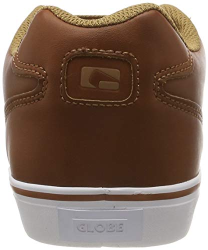 Image of Globe Men's Skateboarding Shoes, Brown Ochre Brown 17310, 8.5 UK