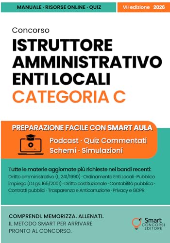 Concorso Istruttore Amministrativo Enti Locali - Categoria C: Man...