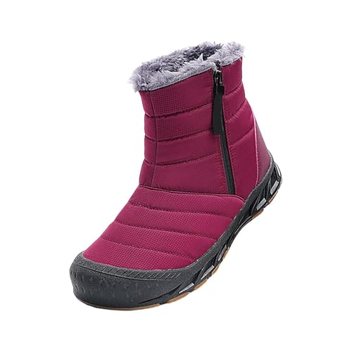 Zapatos de invierno para hombre, botas de invierno forradas, botas de nieve, botas de nieve para hombre, antideslizantes, botines para exteriores, botas de invierno, botines con cordones, botas de