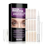 Schlupflider Stripes Unsichtbar Set Mit 3 Größen Tape Sprayflasche Pinzette Y-Gabel Augenlid Creme Sanfte Augenlidformung