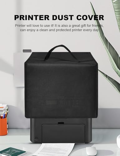 Image of Printer Dust Cover for Brother DCP-L2640DW Laser Printers | Universal Case Protector for Canon Image Class D570 Printers Anti-Static Waterproof Printer Covers(Cover Only) (Black)