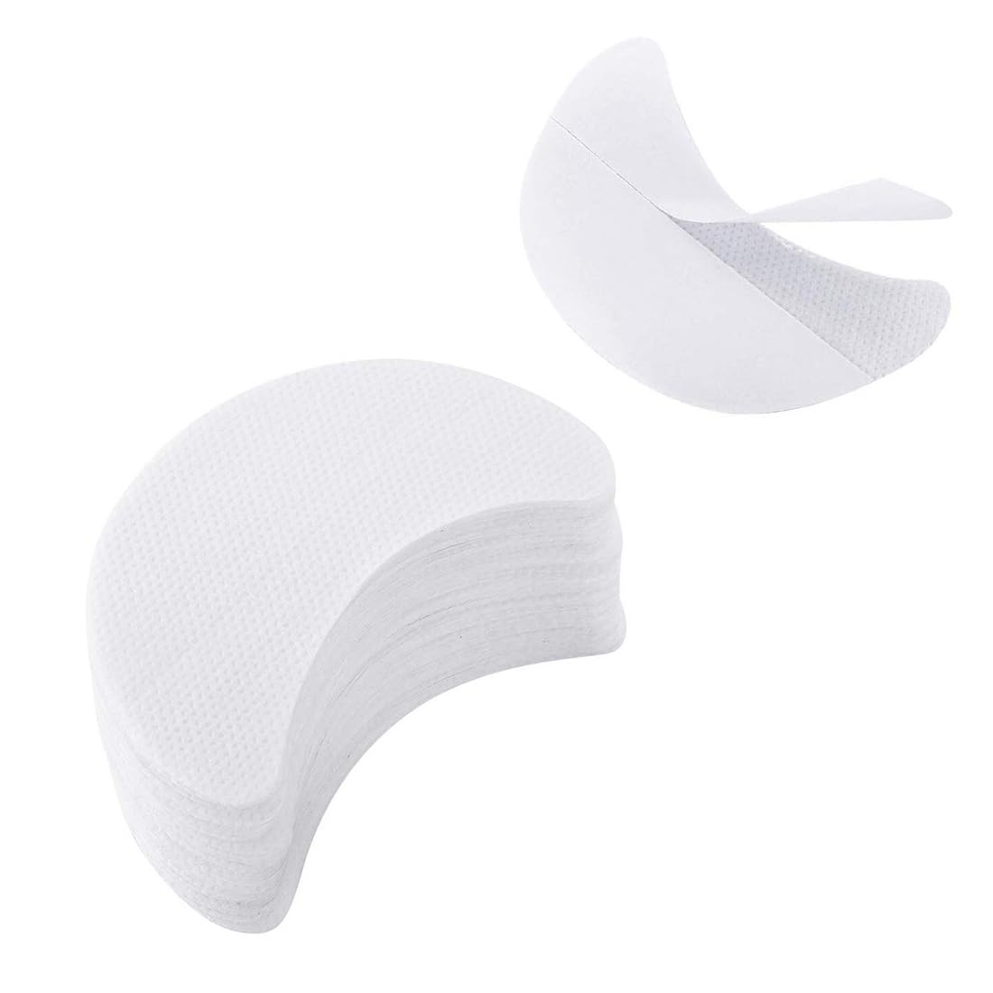 Ojos Gel Pad Parches, 100 pieza Sombra de Ojos Escudo, Sombra de Ojos Escudo Sombra de Ojos Gel Pad Parches Plantillas de Sombra de Ojos Para Prevenir las Extensiones de Pestañas