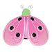 Hanging Ladybug Small 4" Green Pink Shimmer Nylon Mesh Lady Bug Decorations Decorate Baby Nursery Bedroom Girls Room Ceiling Wall Decor Wedding Birthday Party Baby Shower Bathroom Kid Ladybugs 3D Art