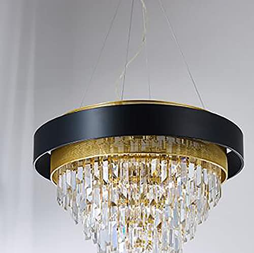 Lampe de luxe en cristal E14 au design géométrique pour l'habitat - 7