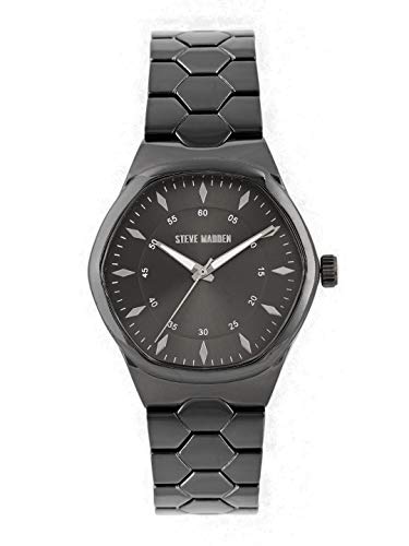 Steve Madden Analog Black Dial Men's Watch-SMW196TG
