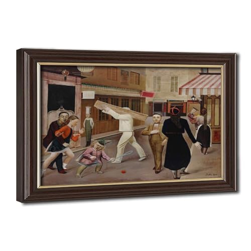 Poster The Street by Balthus pour sublimer votre salon avec une décoration murale