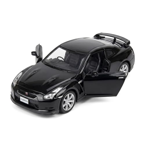 Image of Wizplex Kinsmart Nissan GT-R R35 1:36 Scale Officially Licensed Die-Cast Metal Car Model - Pull-Back Action Openable Doors JDM Collectible Toy for Kids