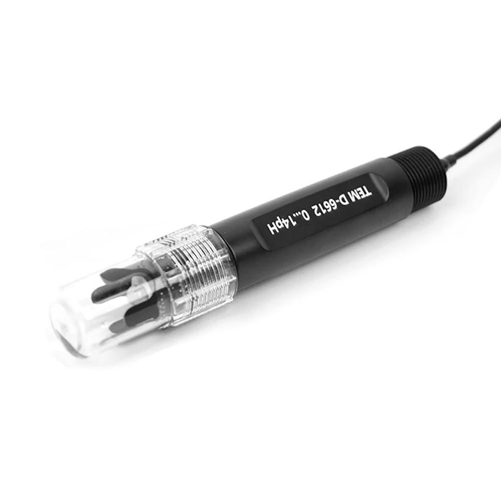 Toplionace Sonda de Electrodo para Sensor de Ph Industrial en Línea Tem D-6612 con Cable de 5 M - Rosca Universal G3/4