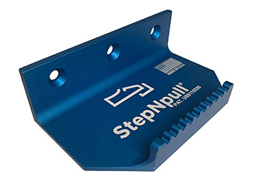 StepNpull Blue Hands-Free Door Opener - No Touch Foot Pull & Commercial Touchless Door Opener Tools...